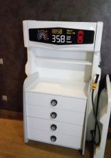 Дитячий комод MUSVENUS з колекції Sport white, 93 × 47 × 145 см, МДФ